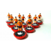 Subbuteo Andrew Table Soccer Fort Lauderdale Strikers on Lightweight bases
